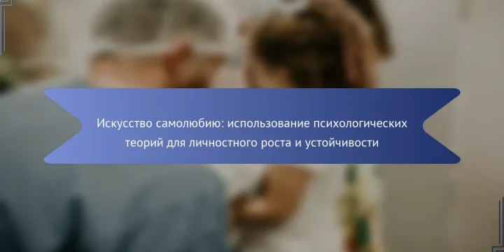 Искусство самолюбию: использование психологических теорий для личностного роста и устойчивости